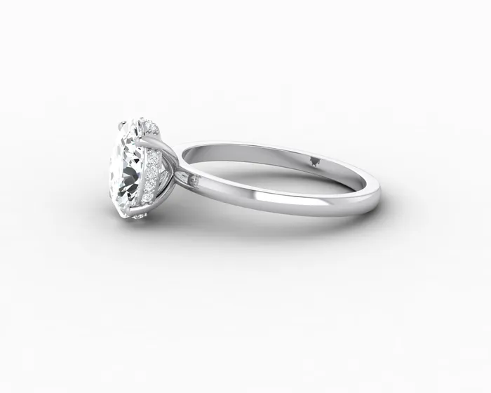 Rings Luce 15 Ct Oval Cut Engagement Ring Sapheena Jewelry