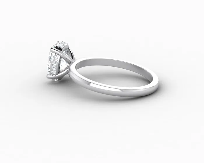 Rings Luce 15 Ct Oval Cut Engagement Ring Sapheena Jewelry