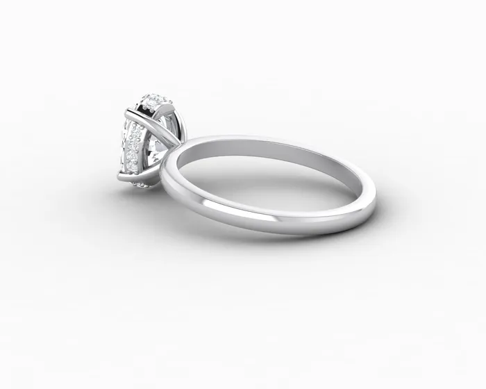 Rings Luce 15 Ct Oval Cut Engagement Ring Sapheena Jewelry