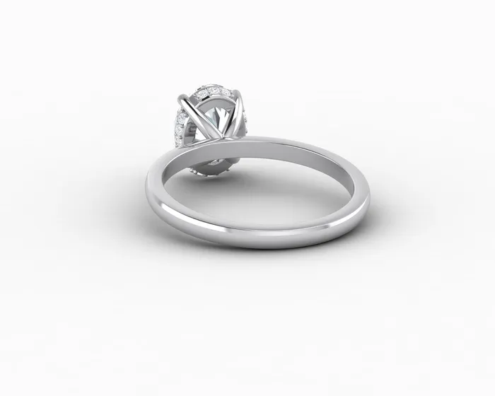 Rings Luce 15 Ct Oval Cut Engagement Ring Sapheena Jewelry