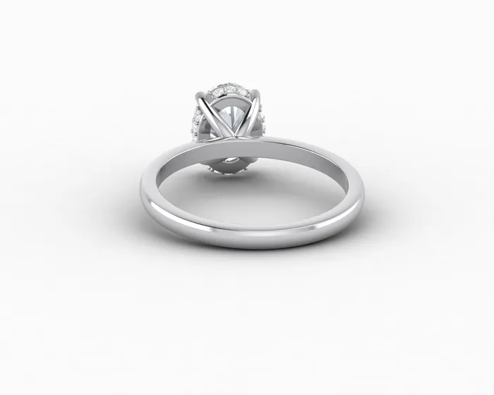 Rings Luce 15 Ct Oval Cut Engagement Ring Sapheena Jewelry
