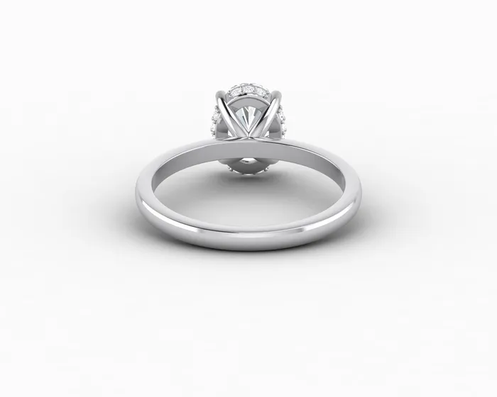 Rings Luce 15 Ct Oval Cut Engagement Ring Sapheena Jewelry