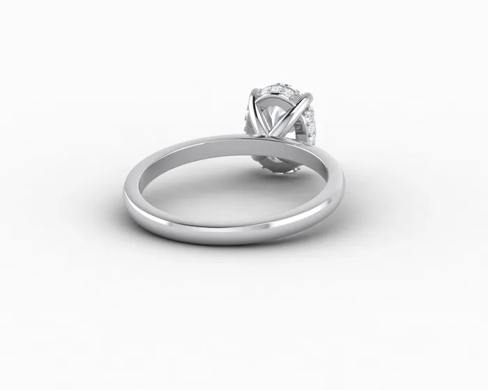 Rings Luce 15 Ct Oval Cut Engagement Ring Sapheena Jewelry