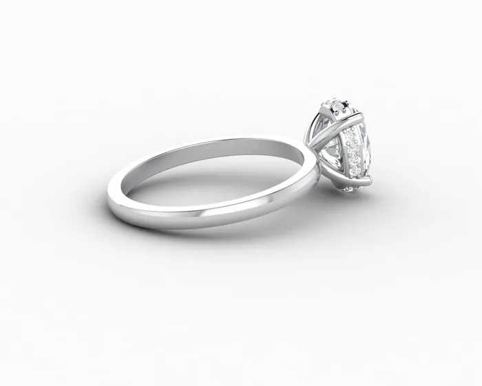 Rings Luce 15 Ct Oval Cut Engagement Ring Sapheena Jewelry