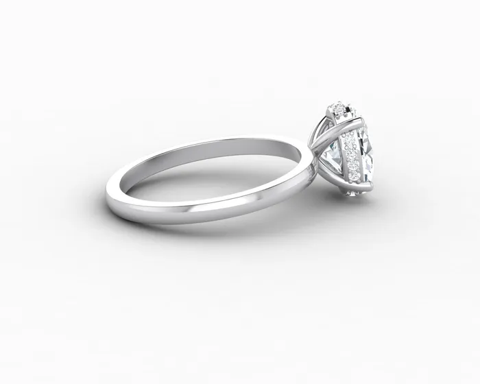 Rings Luce 15 Ct Oval Cut Engagement Ring Sapheena Jewelry