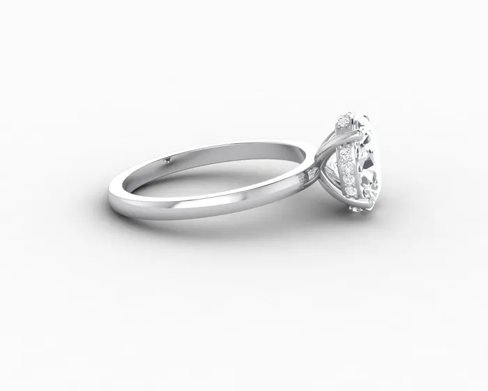Rings Luce 15 Ct Oval Cut Engagement Ring Sapheena Jewelry