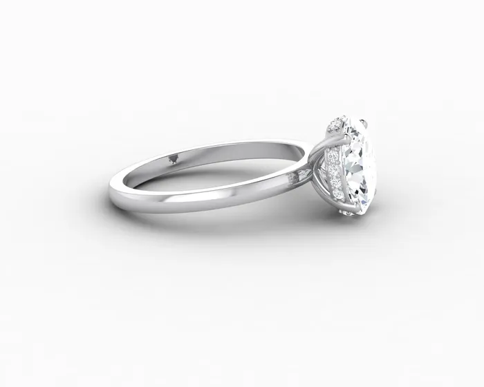 Rings Luce 15 Ct Oval Cut Engagement Ring Sapheena Jewelry
