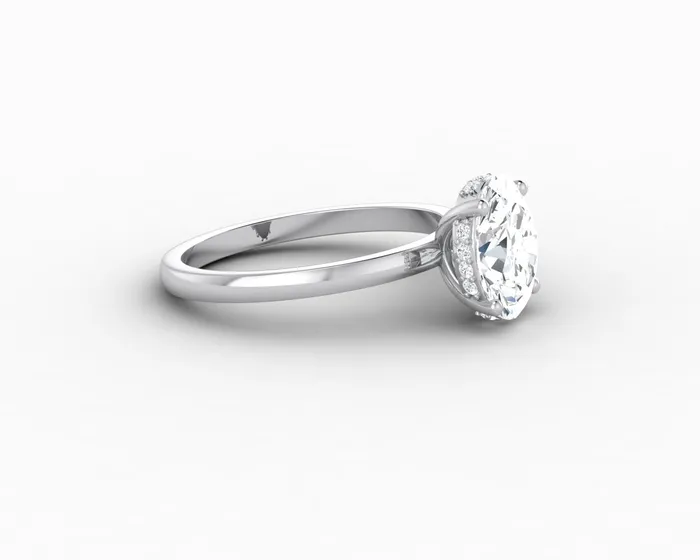 Rings Luce 15 Ct Oval Cut Engagement Ring Sapheena Jewelry