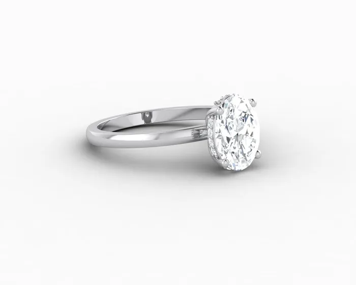 Rings Luce 15 Ct Oval Cut Engagement Ring Sapheena Jewelry