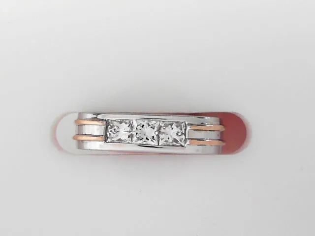 Rings PINK DIAMOND INC Diamond Wedding Bands Men