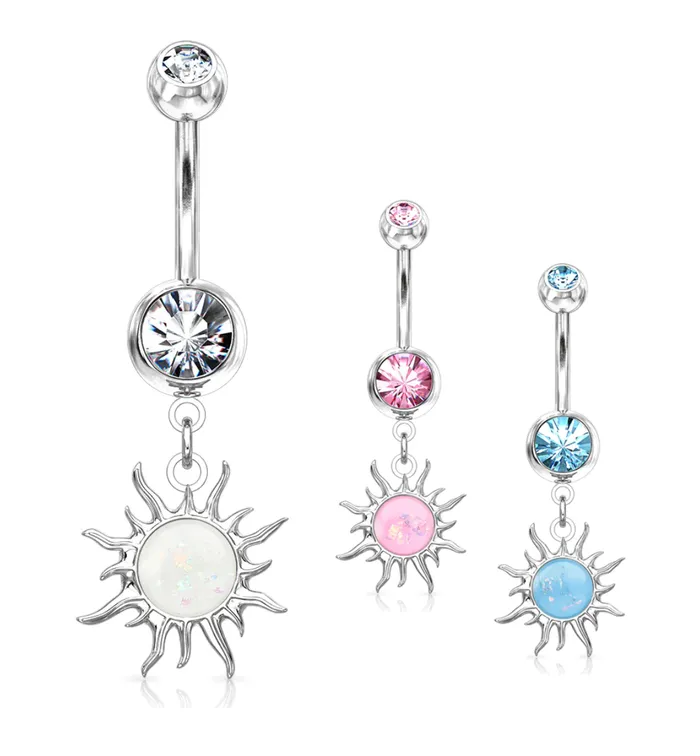 Rings She Ate Opalite Sun Belly Ring