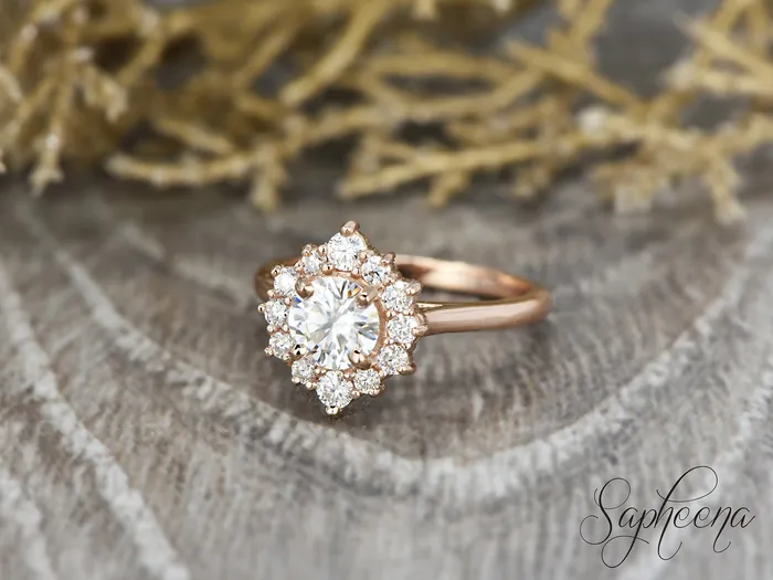 Rings Solaris 10 Ct Round Cut Engagement Ring Sapheena Jewelry