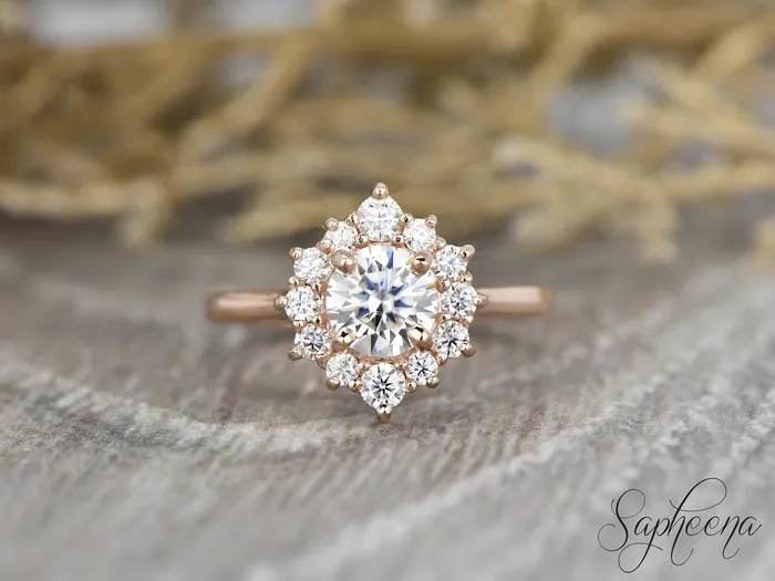 Rings Solaris 10 Ct Round Cut Engagement Ring Sapheena Jewelry