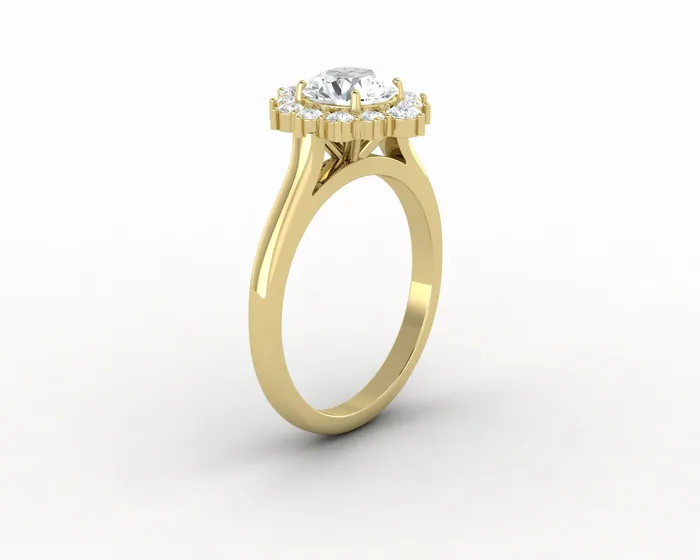 Rings Solaris 10 Ct Round Cut Engagement Ring Sapheena Jewelry