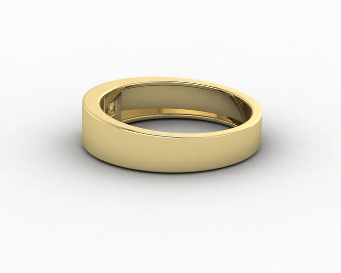 Sapheena Jewelry Rings Darius Mens Princess Cut Wedding Ring