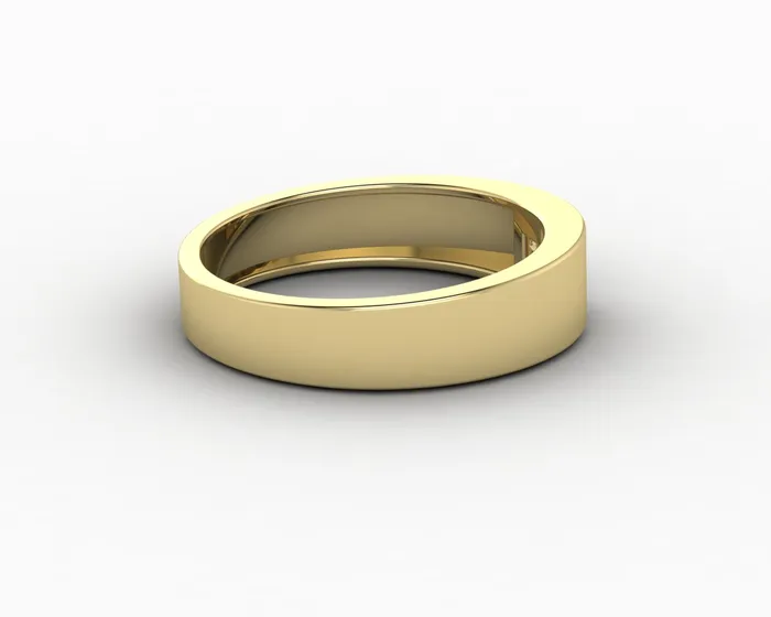 Sapheena Jewelry Rings Darius Mens Princess Cut Wedding Ring