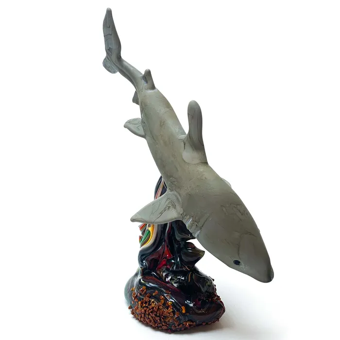 Vianello Mauro Shark aquarium Earrings